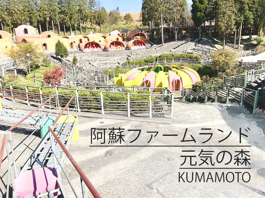 「阿蘇ファームランド」元気の森のアクティビティで全身運動をしよう！[熊本県阿蘇郡南阿蘇村] つーっとたまな